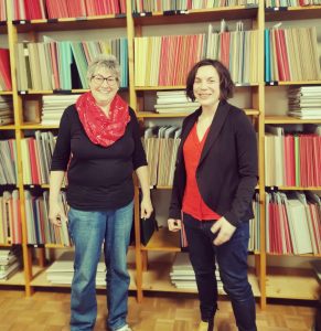 Andrea Hartenfeller und Elisabeth Treydte © Archiv Frau und Musik